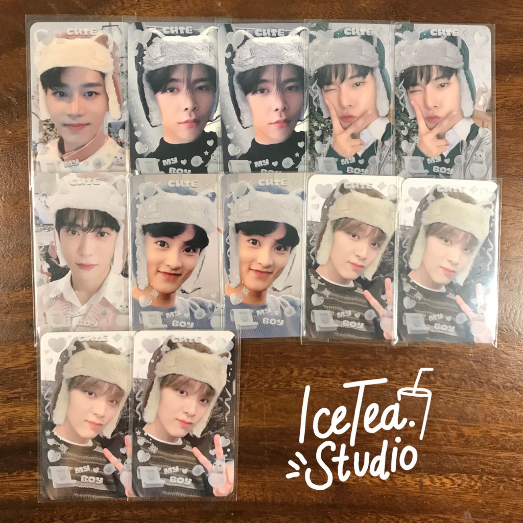 [ready stock] FANMADE UNOFFICIAL BY C_MODE nct 127 photocard + frame taeil johnny jaehyun mark haech