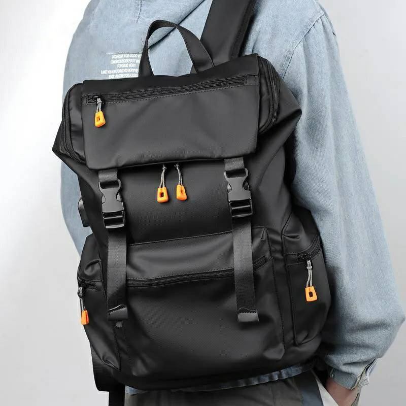 New Arrival_Tas Ransel Pria Tas Sekolah Anti Air Tas Punggung Laptop Fashion Pria TR503 Import