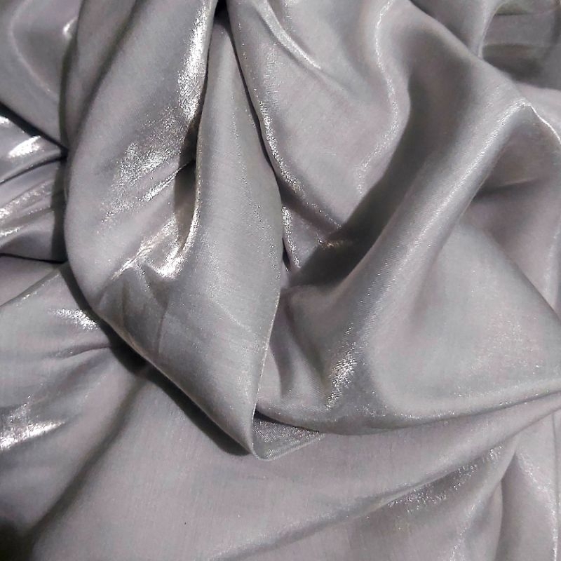 Kain Shimmer / Bahan Satin Silk Shining / Shimmer Silk / Shimmer Premium