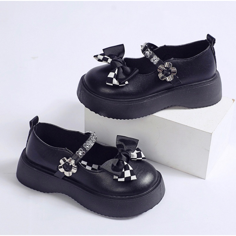 [hanna.black] Hyun bin shoes/ sepatu Lolita jepang cosplay wanita import premium koleksi terbaru
