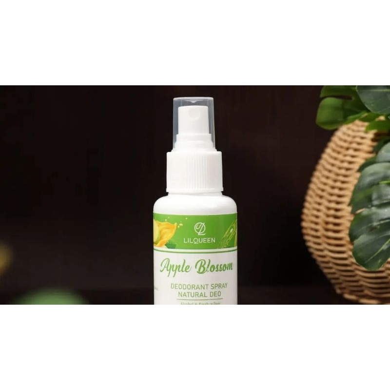 Lilqueendeo spray buah/deodorant tawas/deodorant tawas cair