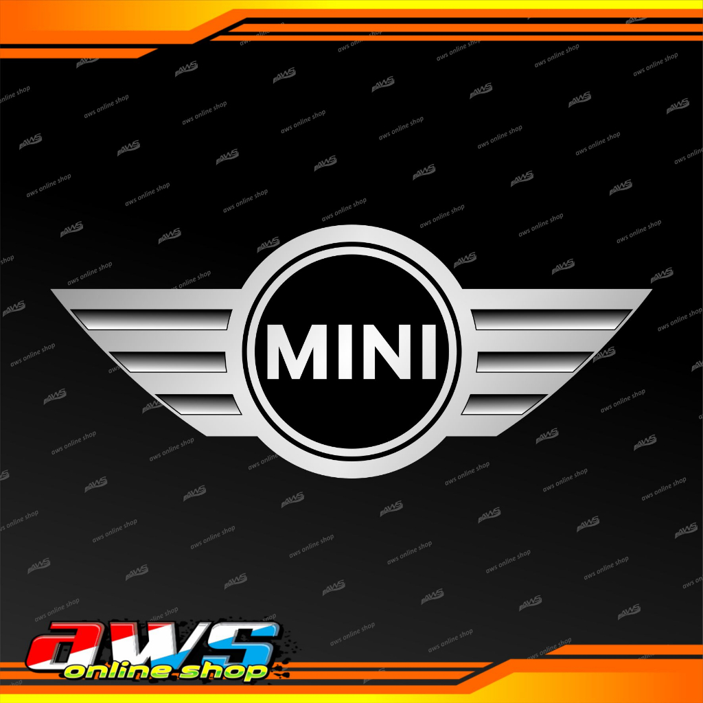 Sticker Timbul Mini Cooper