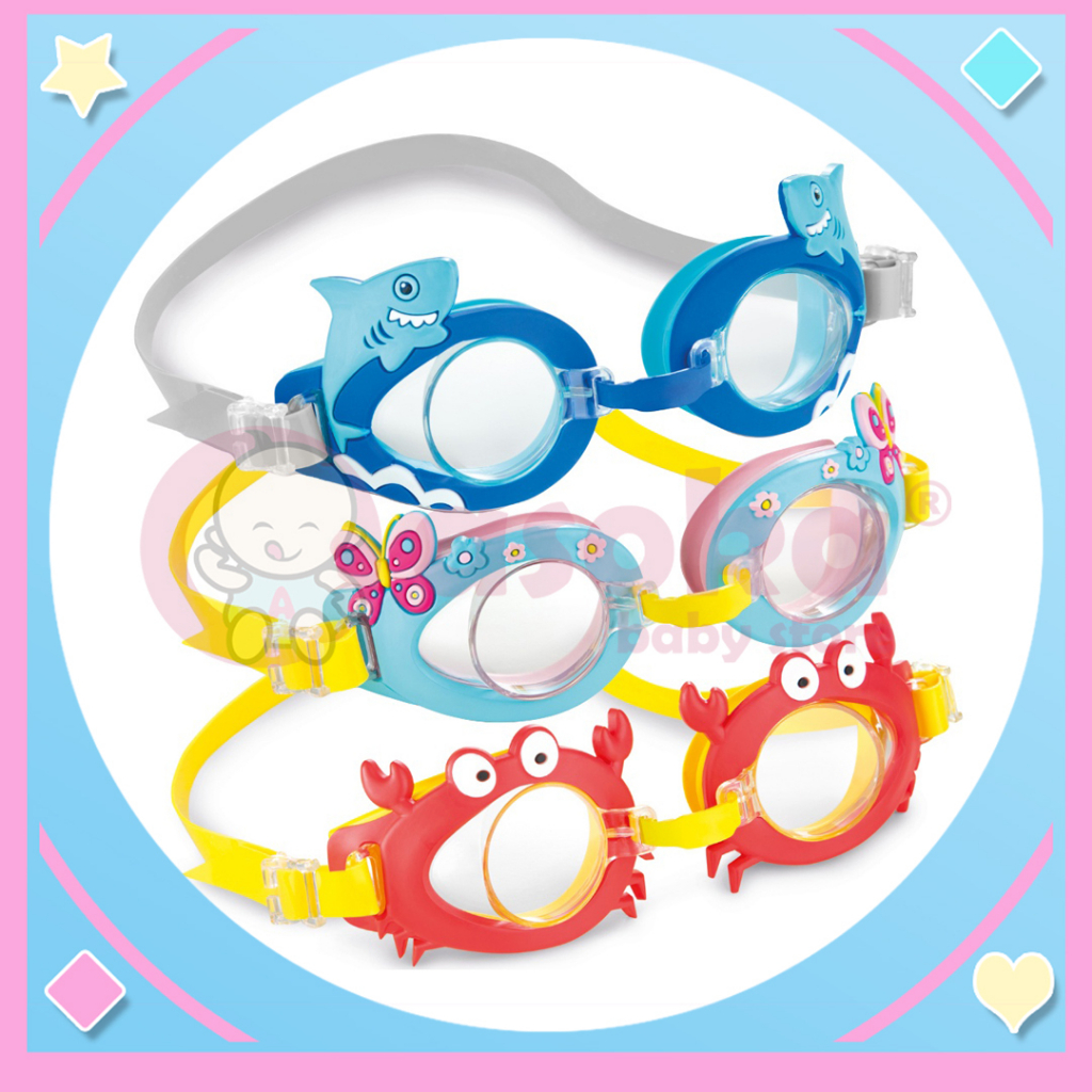 Intex Fun Goggles 55610 - Kacamata Renang Anak ASOKA