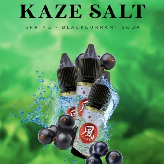 Kaze Spring Haru Salt Nic 15ML by Emkay Brewer x CMW