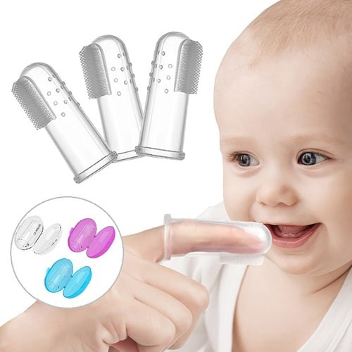 Kandila Baby Finger Tootbrush kdl 037-Sikat lidah silikon