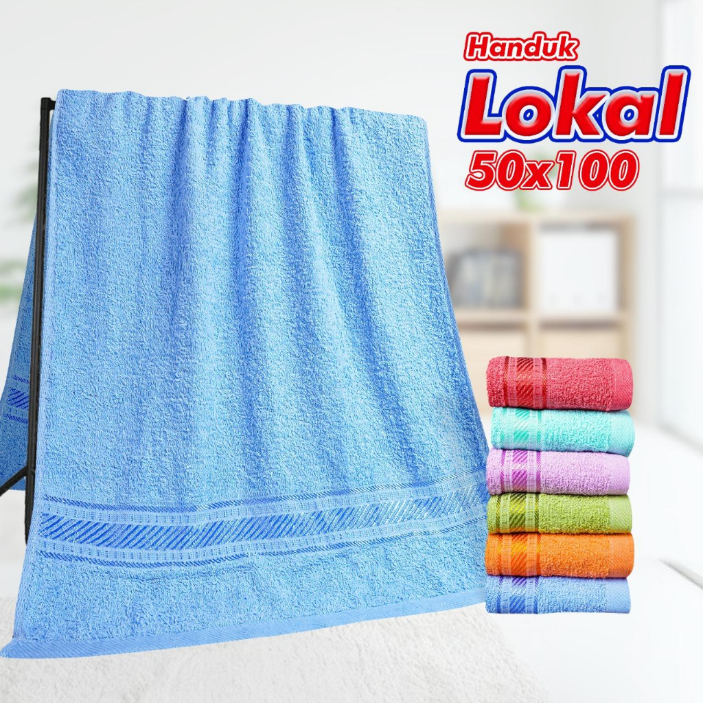 VL - COD MURAH PAKET HANDUK KATUN MINI 2 PCS 40RB/ HANDUK KERAMAS / HANDUK ANAK / HANDUK MULTIFUNGSI UK 50X100 CM