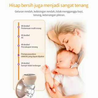 FLYBB Wearable Pompa ASI Elektrik/Handsfree Wireless Electric Breast Pump