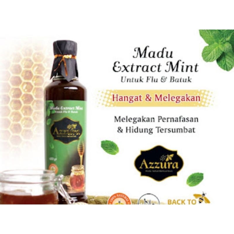 

madu extract mint madu azzura madu herbal 100% asli