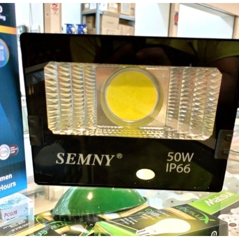 LAMPU TEMBAK COB 50W SEMNY / LAMPU SOROT COB 50W / KAP SOROT COB 50 WATT