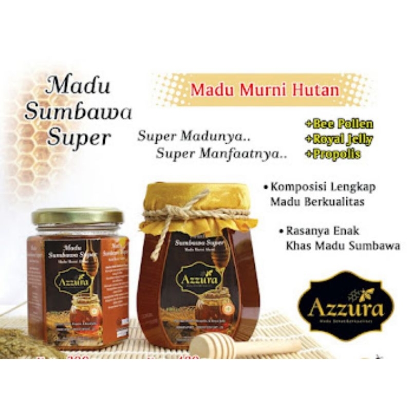 

madu super sumbawa madu herbal 100% asli madu azzura