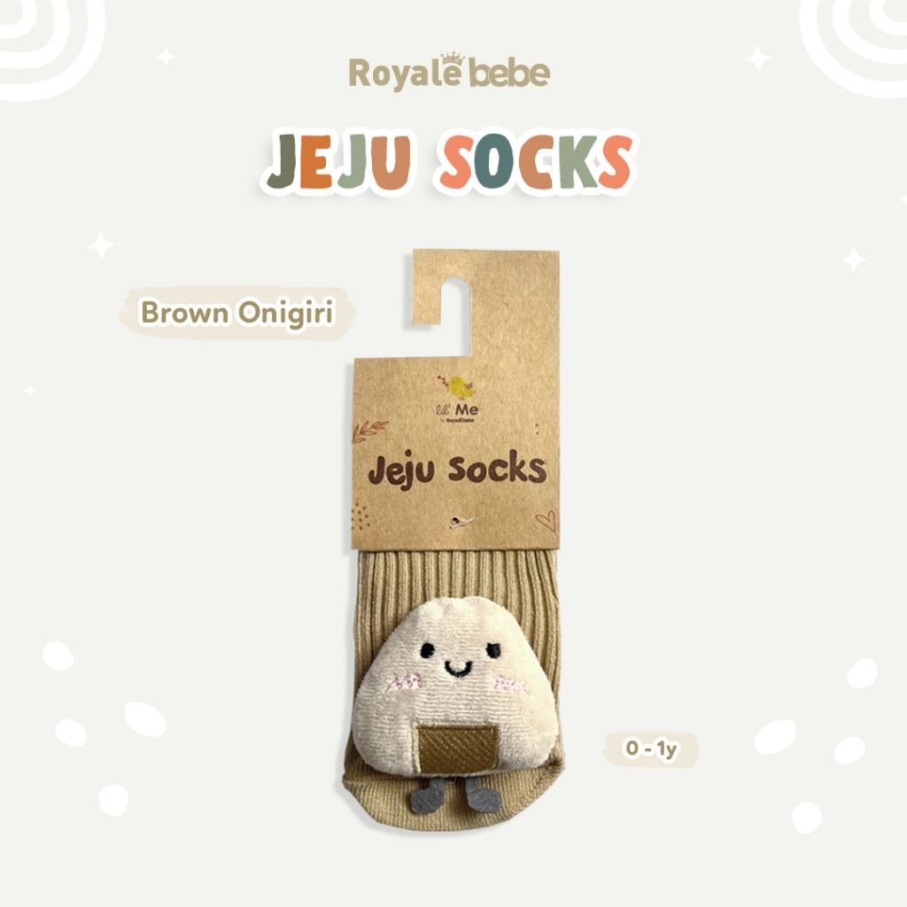 Royale Bebe Jeju Socks/Kaos Kaki - Kaos Kaki Bayi 0-1 Tahun