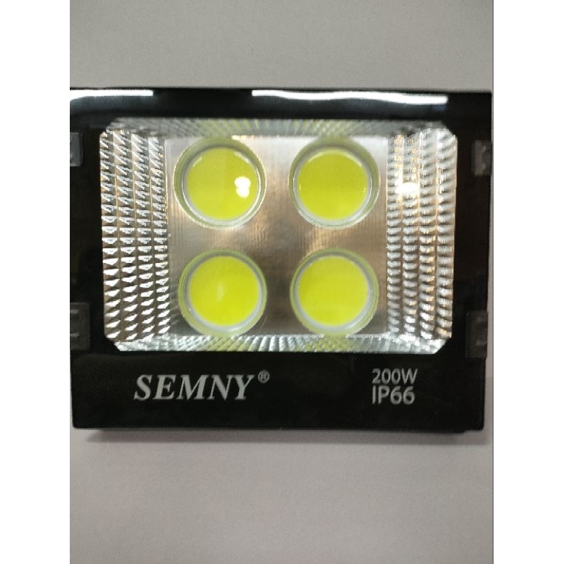 LAMPU TEMBAK COB LED 200W / KAP LAMPU SOROT COB 200W / LAMPU SOROT COB 200 WATT SEMNY