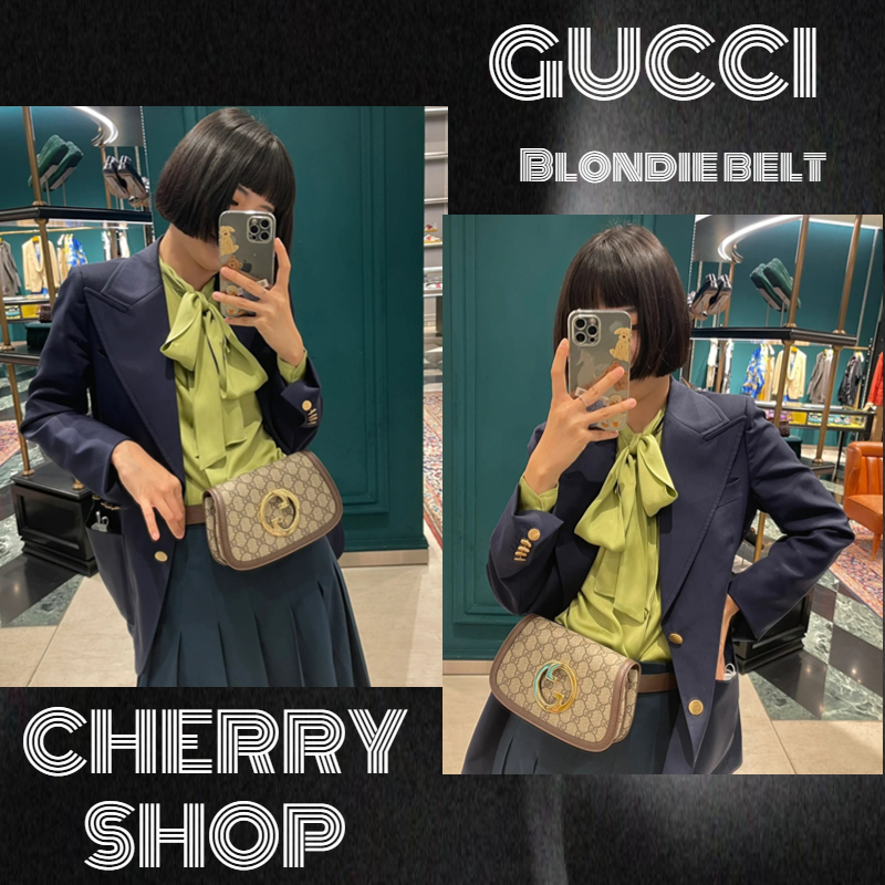 100% authentic Gucci Blondie belt bag tas pinggang wanita women's waist bag