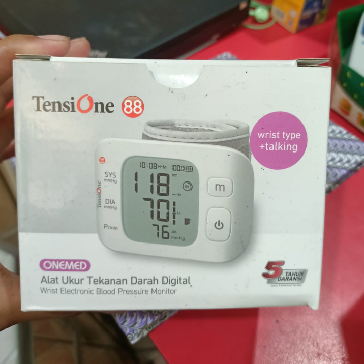 TENSIMETER WIRST DIGITAL  TENSIONE / TENSIMETER DIGITAL PERGELANGAN TANGAN TENSIONE - ONEMED