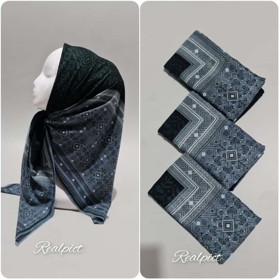 SADEAN HIJAB VOAL MOTIF TERBARU // HIJAB DENAY MOTIF BATIK BISA COD HIJAB SERAGAM TERMURAH