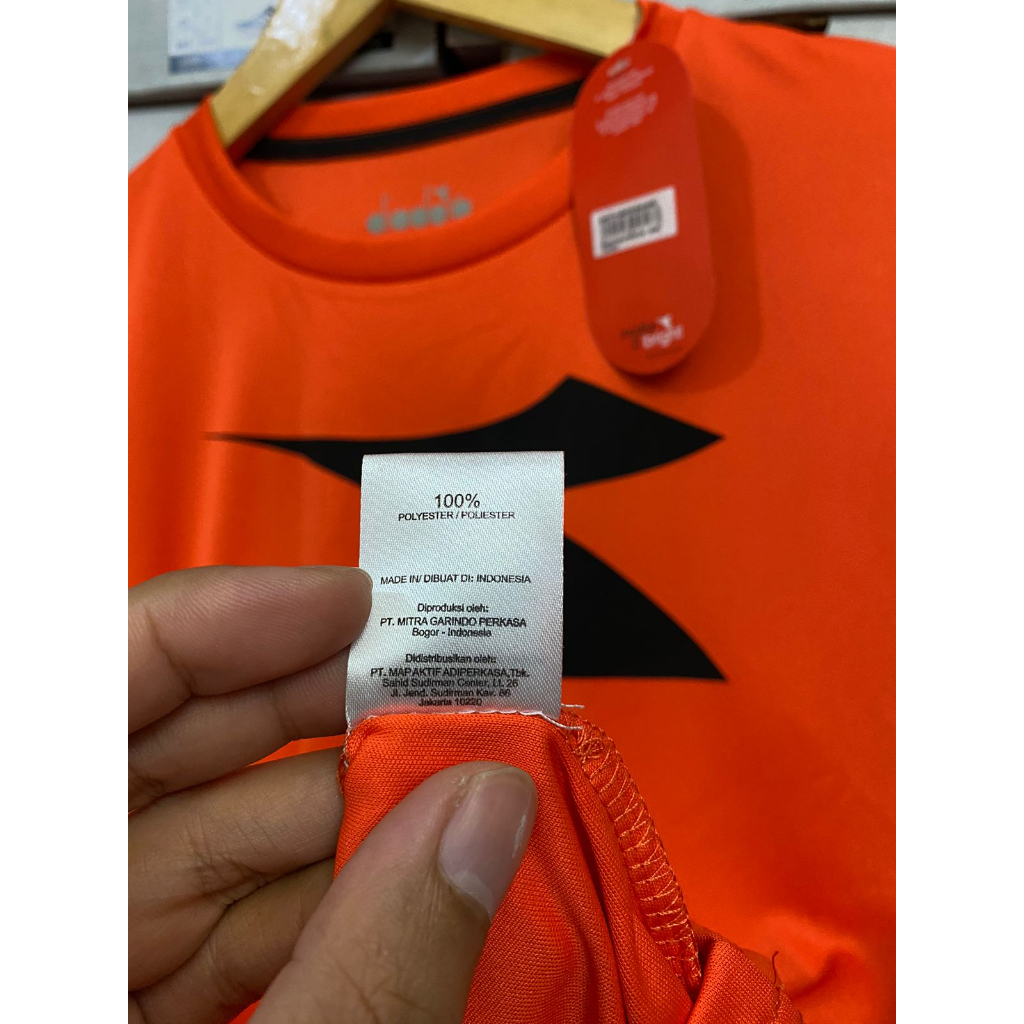 Diadora Antonio T-shirt Jr DIAXT210501R Kaos Anak Original