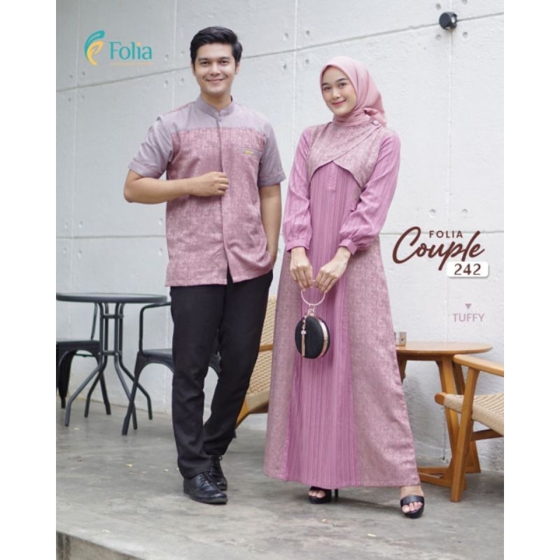 FOLIA COUPLE 242 BAHAN JAGUARD | KOKO GAMIS COUPLE
