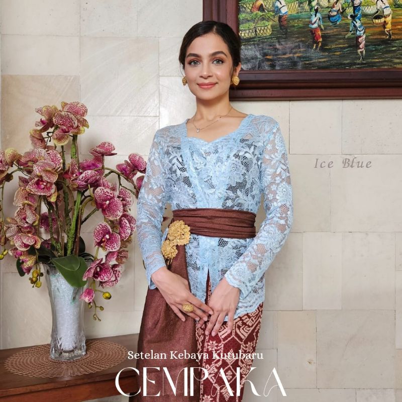 Kebaya Metalik Glossy Cempaka ( Hanya Kebaya )