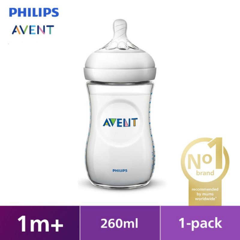 Botol Susu Philips Avent Natural Single Pack 260 Ml