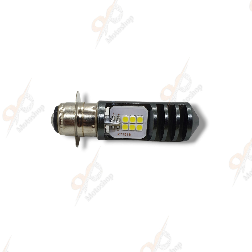 Lampu Led Utama Motor H6 12 Titik Led Bebek Matic AC DC Hi Low Jauh Dekat Universal Mio Beat Vario Supra X Jupiter Revo