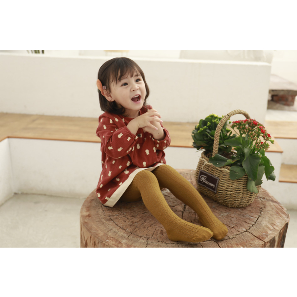 babyfit [1-4thn] celana legging tutup kaki kaos kaki anak perempuan rajut import dq-0512