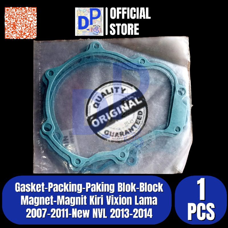 Gasket-Packing-Paking Blok-Block Magnet-Magnit Kiri D'Zuan Parts Vixion Lama 2007-2011-New NVL 2013-