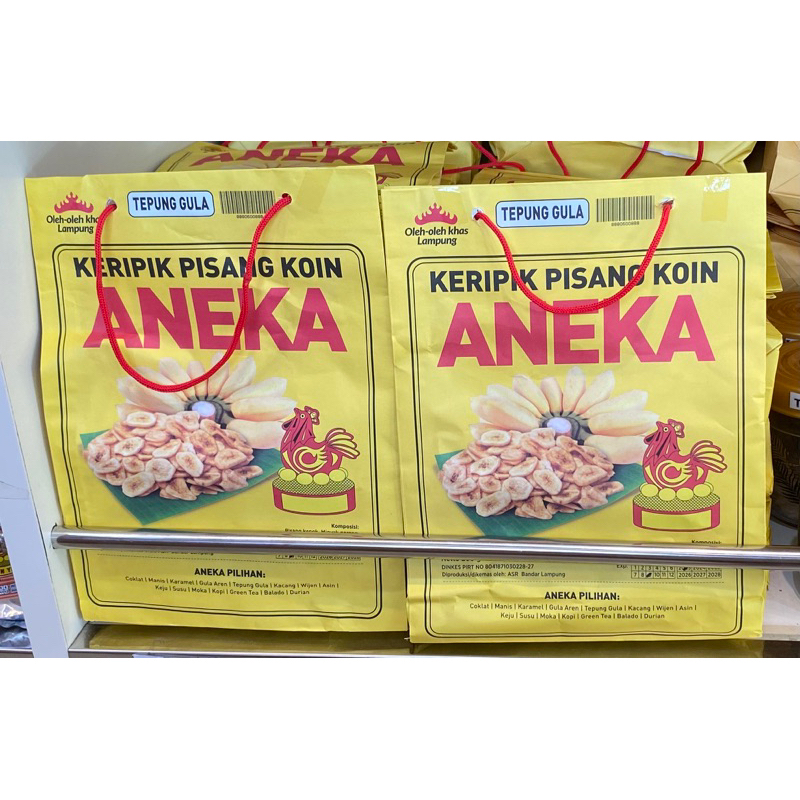 

Keripik Pisang Lampung Aneka Koin 200 gram