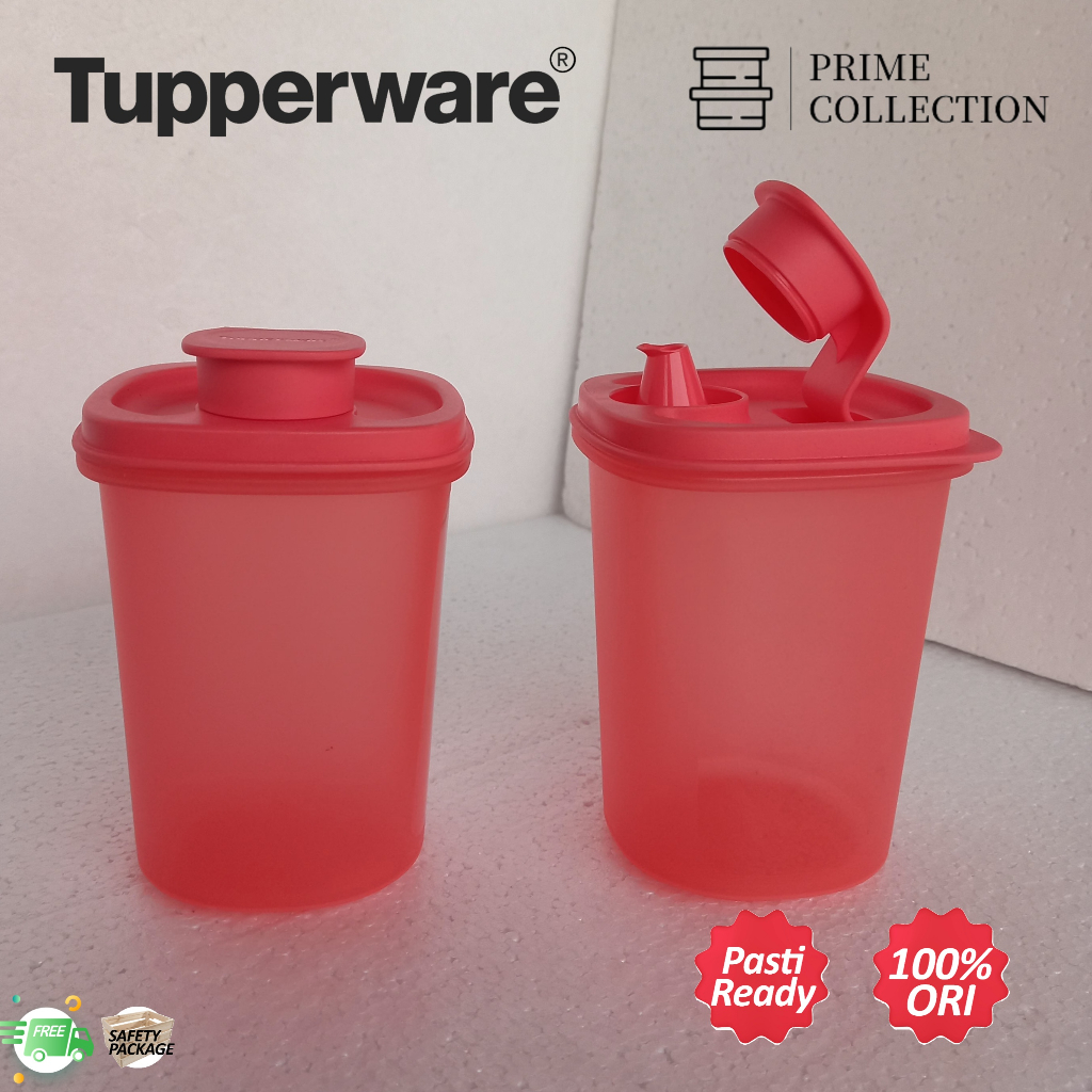 Ezy pour Tupperware 440 ml Merah muda