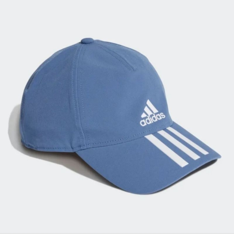 Adidas Aeroready 3 Stripes Blue Cap Biru GM6279 Topi Original 100%