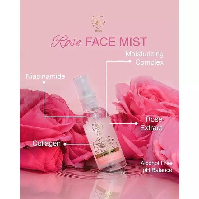 VIVA QUEEN ROSE FACE MIST 60ML