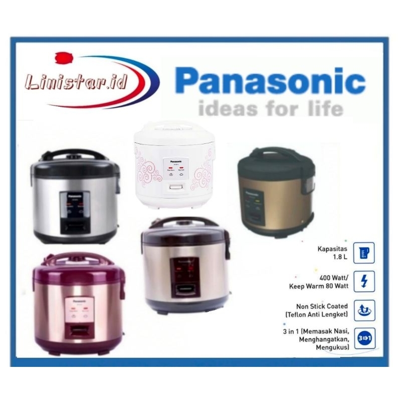 Panasonic ] Magic Com / Rice Cooker Panasonic SR-CEZ18/magic com kapasitas 1.8 Liter