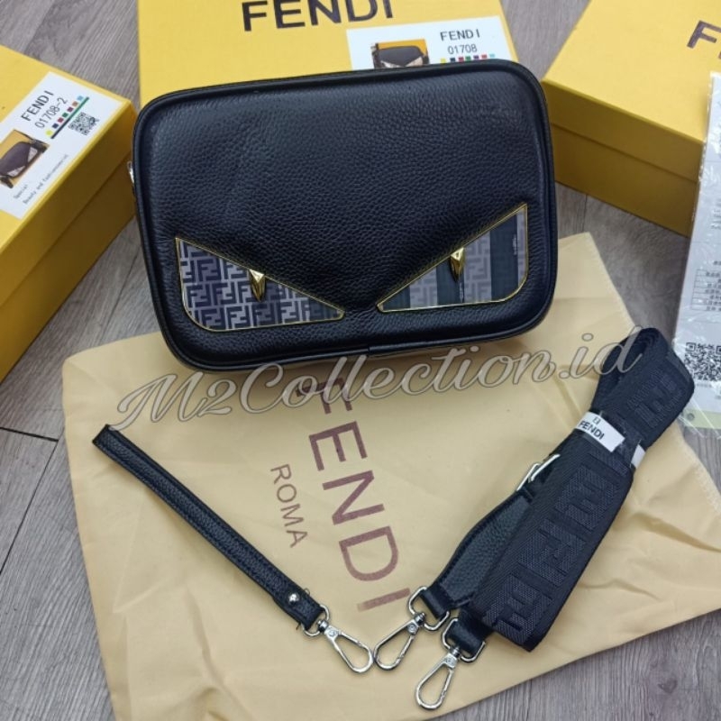 Handbag Fendi Monster 2in1 Clutch/Tas Selempang Super Premium Quality