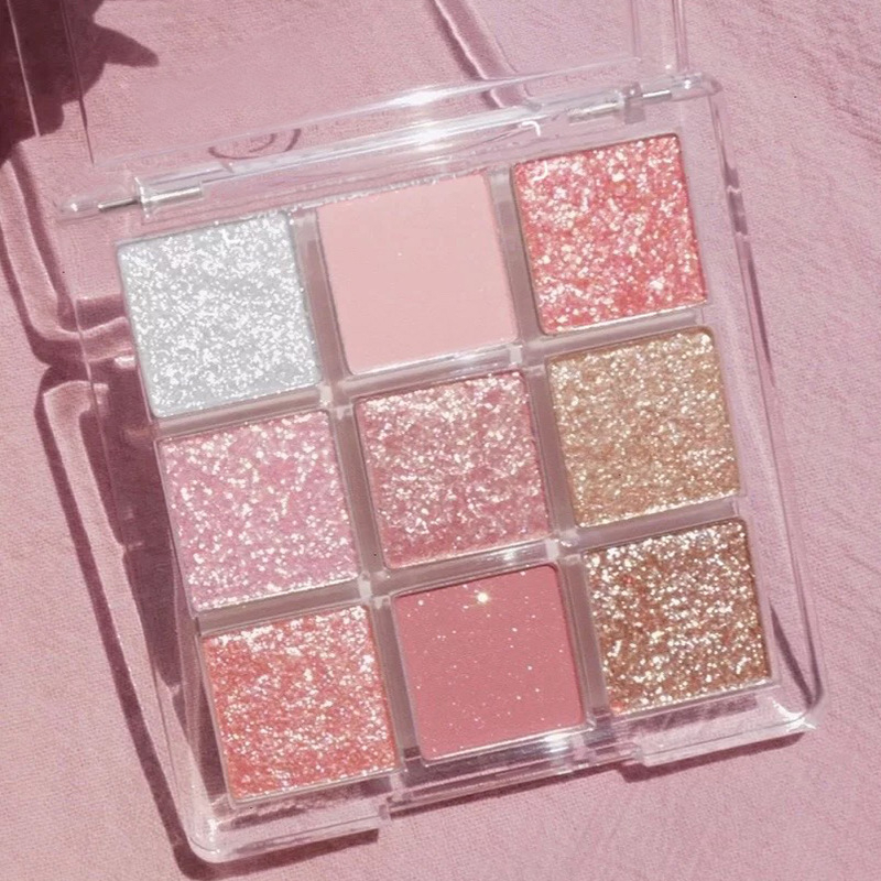 Eyeshadow Glitter Matte Eyeshadow 9 Warna Eyeshadow Palette ORIGINAL Beauty make up korea