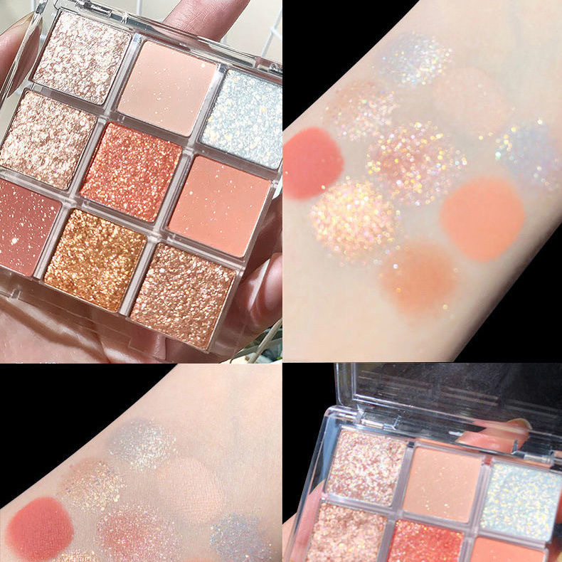 Eyeshadow Glitter Matte Eyeshadow 9 Warna Eyeshadow Palette ORIGINAL Beauty make up korea
