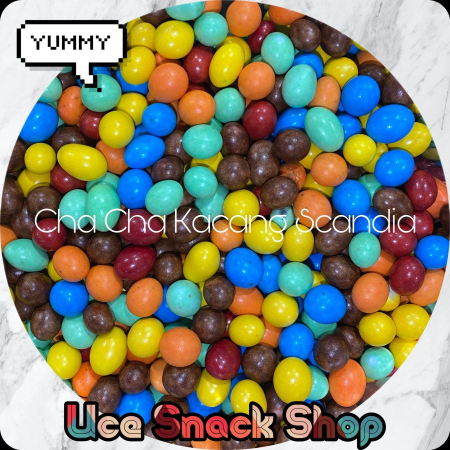 

COKLAT CHA CHA KACANG SCANDIA KILOAN / SCANDIA CHOC NUT 500GRAM