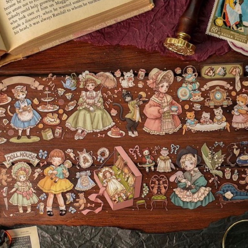 

Sample Cute Doll House PET Tape perloop
