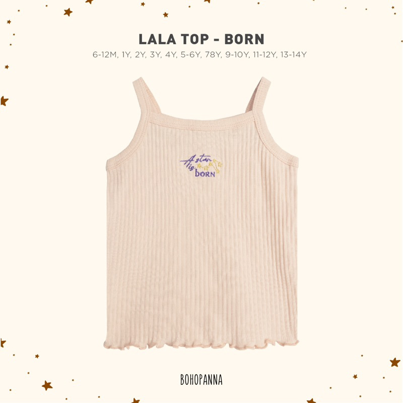 DINOANDBUNNY - LALA TOP - Bohopanna Bohobaby - Baju Anak Perempuan
