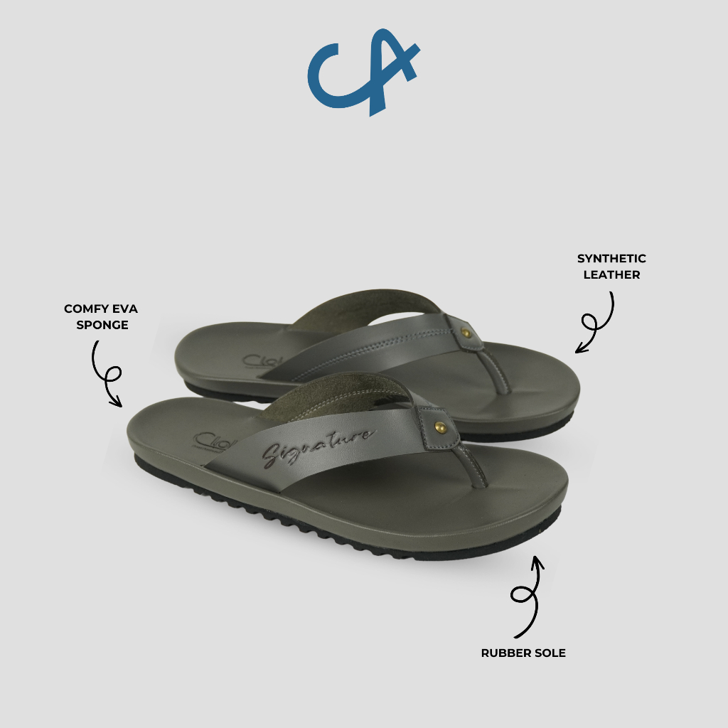 Sandal Distro Pria Kasual Sendal Santai | Flipflops for Men - Cloka Signature