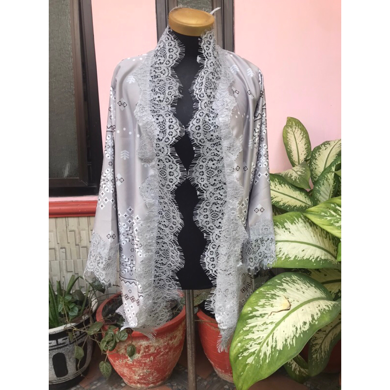 outer viscose murah-lace outer viscose abu-outer viscose batik-outer Lace nagita