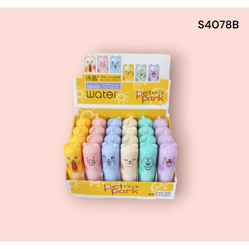 LIPBALM WATER PET PARK 3gr