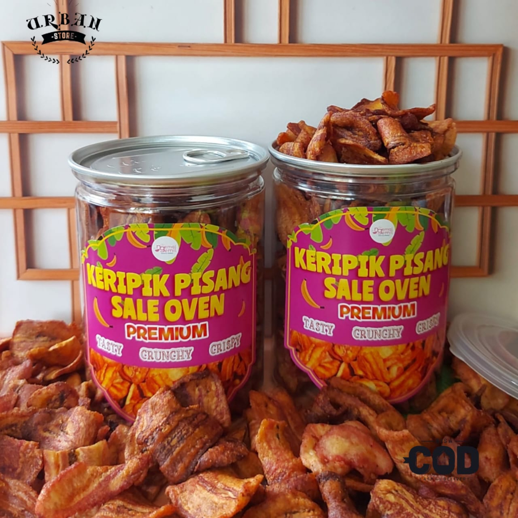 

Can - Keripik Pisang Sale Oven Kripik Pisang Original Kualitas Premium