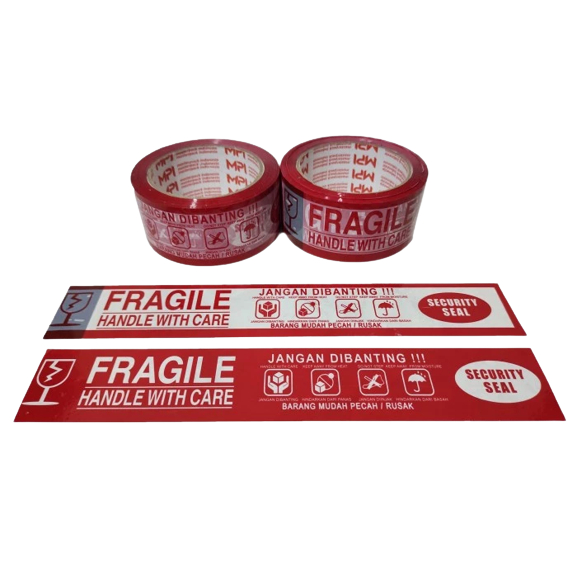 LAKBAN fragile 48mm*100yard HOKI TAPE— 4 in 1___034