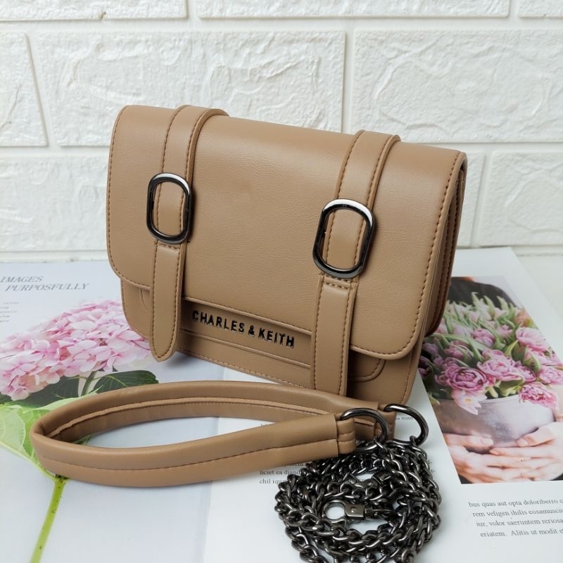 Tas Selempang Wanita Tali Rantai Kombinasi Murah Dan Terbaru