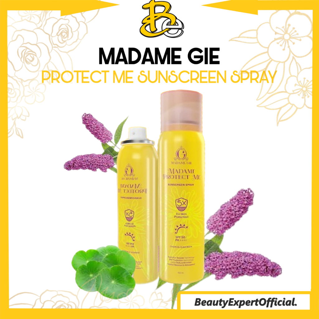 ⭐️ Beauty Expert ⭐️Madame Gie Madame Protect Me Sunscreen Spray SPF50 PA++++ - 5X More Effective Skincare Sunblock