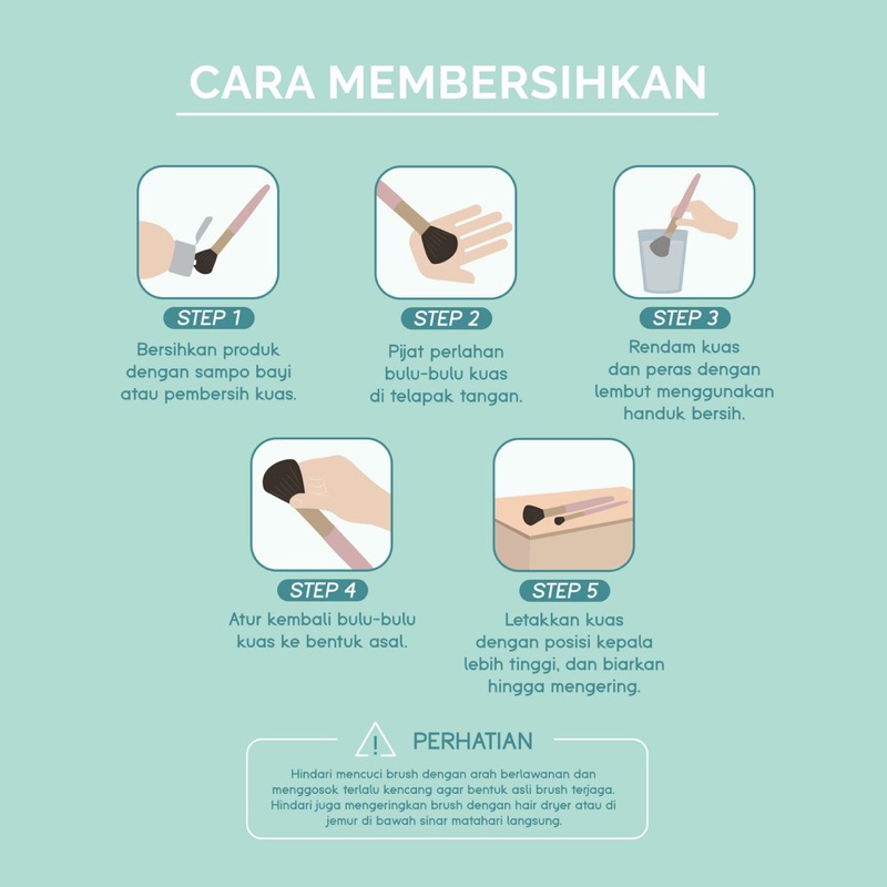 GLAMFIX - Classic Fancy Eyeshadow Makeup Brush Kuas Makeup