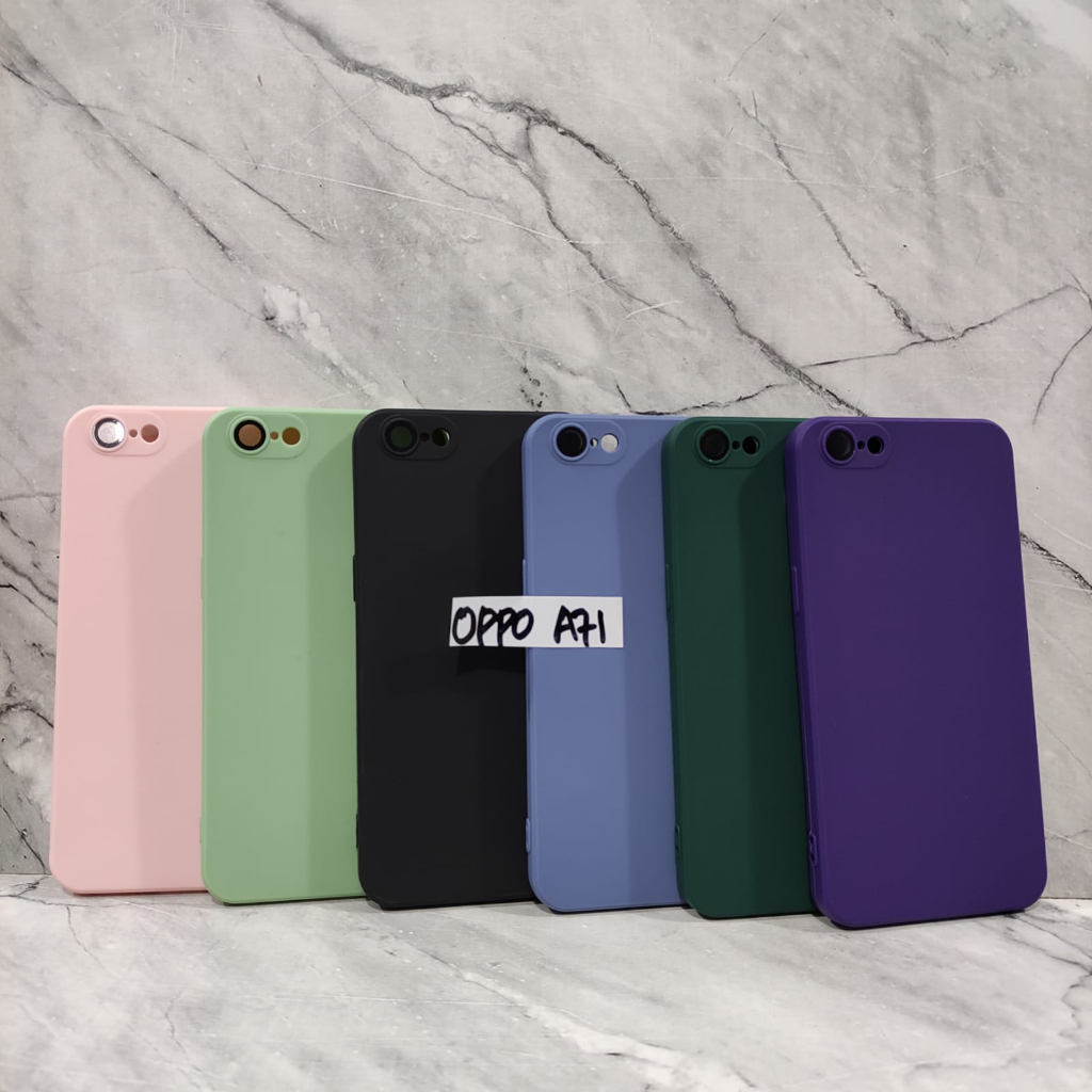 SOFTCASE MACAROON LENSPRO CANDY OPPO A37 NEO 7 OPPO A57 A39 OPPO A59 F1S OPPO A71 WHITE_CELL