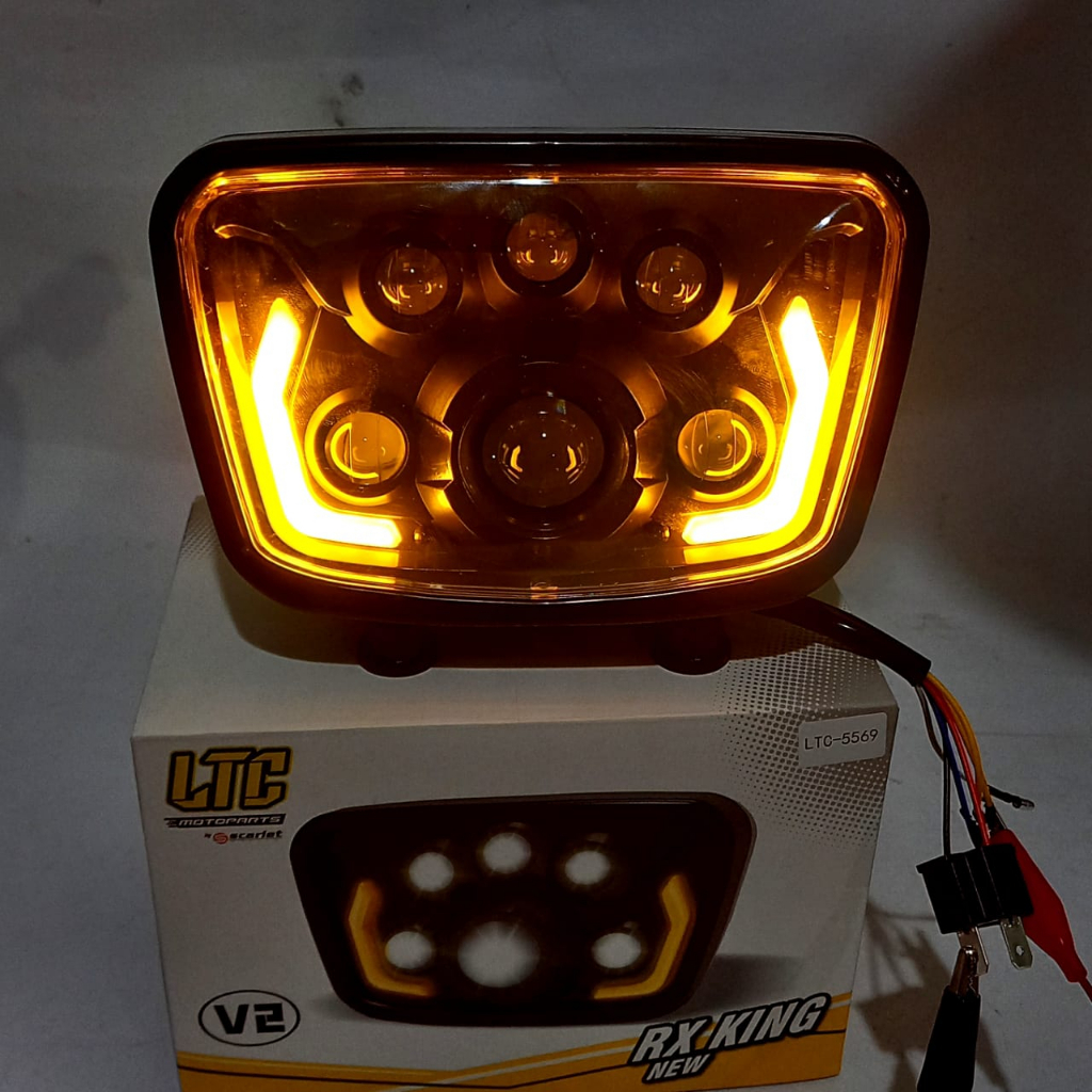 Daymaker Rx king Bilet Reflektor Headlamp Lampu Depan Biled RX King Win Gl 100 RXS