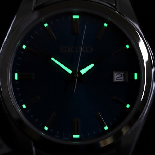 Seiko Quartz SUR525P1 Analog Sapphire Blue - Jam Tangan Pria SUR525