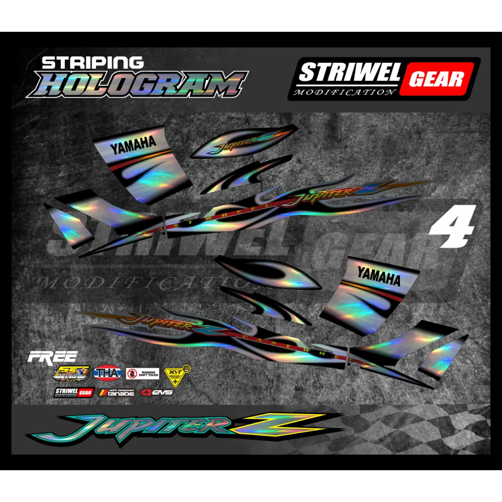 Striping Jupiter Z 2005 Hologram
