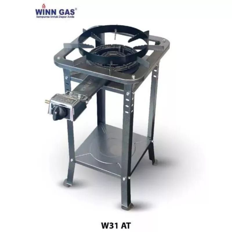 KOMPOR WINN GAS W - 31 AT  / KOMPOR COR  KOMERSIL KAKI SEDANG  LOW PRESSURE